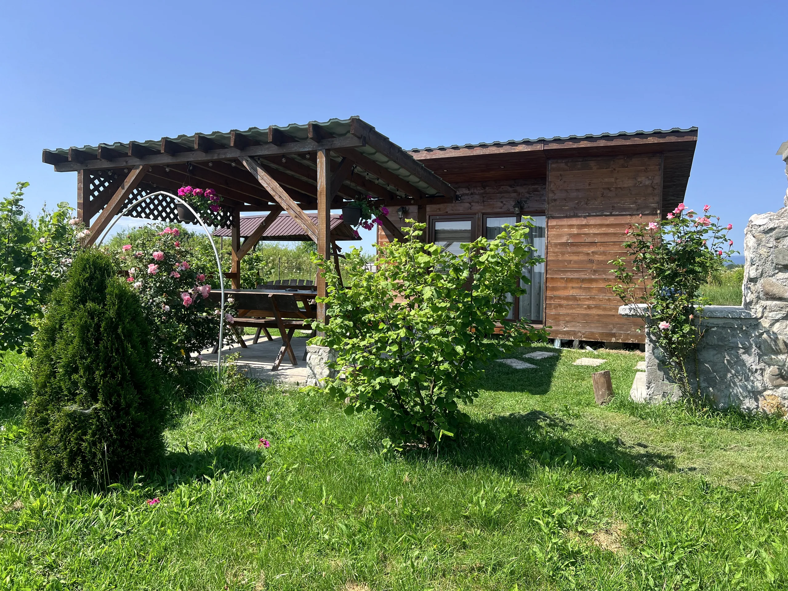 Wide view of the property